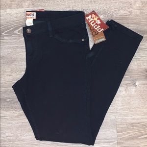 Black Mudd Jeggings Pants
